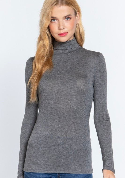 Long Sleeve Turtle Neck