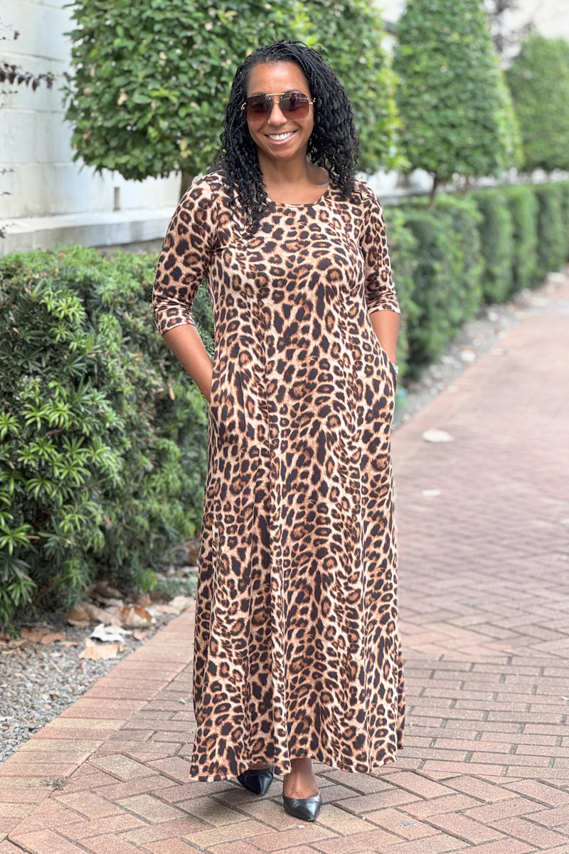 Remi Leopard Dress