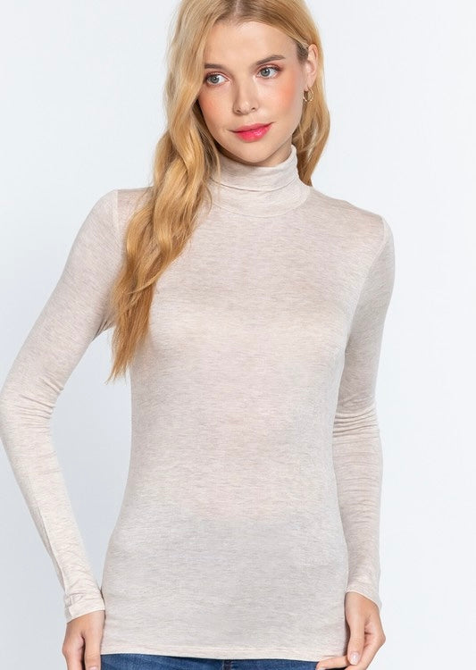 Long Sleeve Turtle Neck