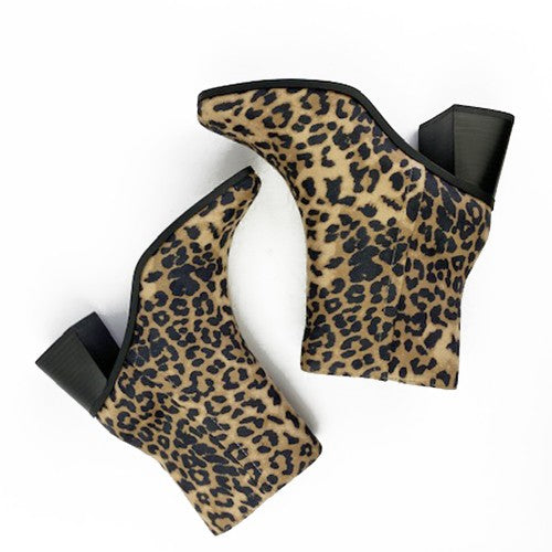Leopard Boots