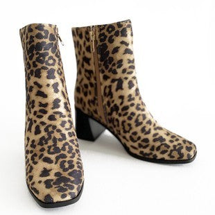 Leopard Boots
