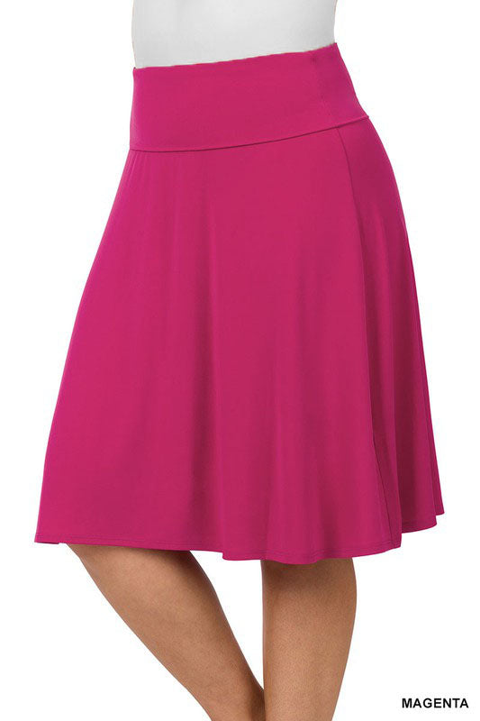 A-line Athleisure Skirt