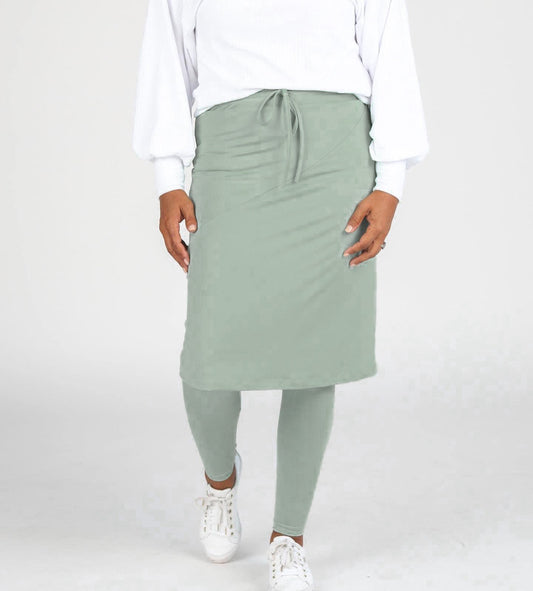Sage Green Athletic Skirt