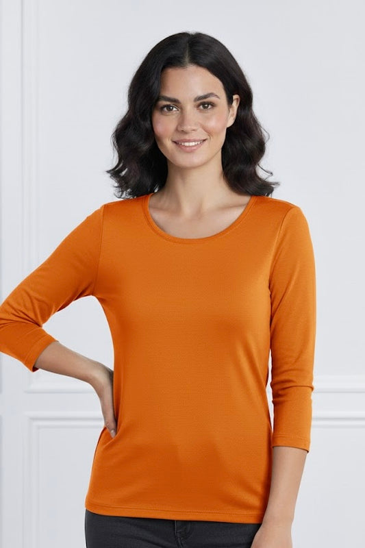 Orange Layering Tee