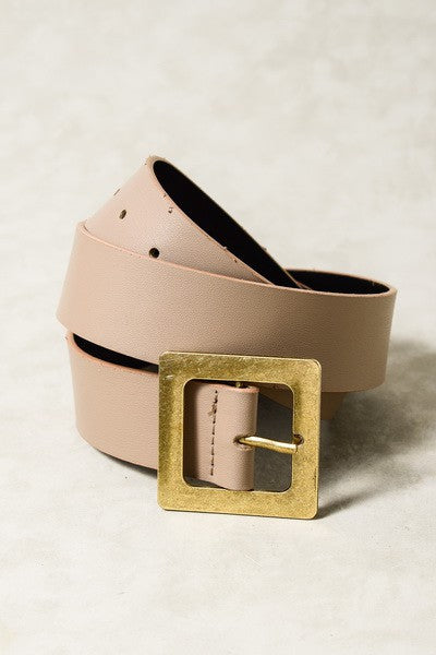 Classic Square Buckle Belts