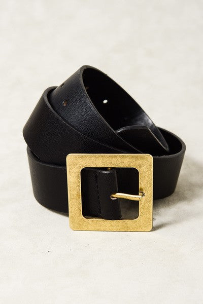 Classic Square Buckle Belts