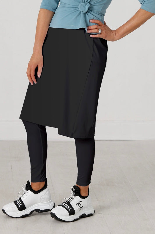 Black Athletic Skirt