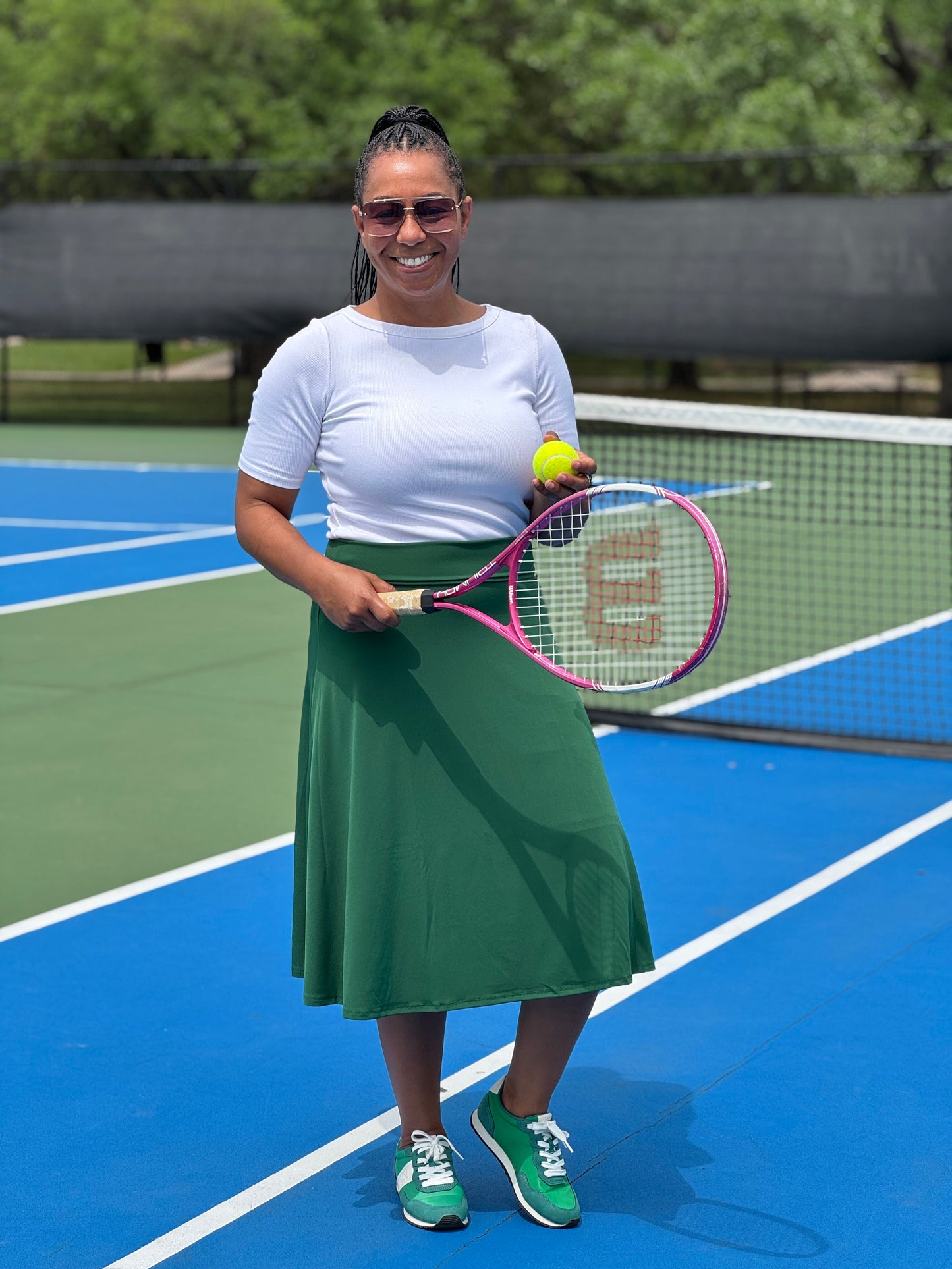 A-line Athleisure Skirt