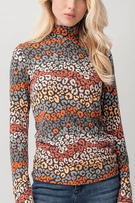 Multi Color Turtleneck