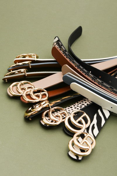 Basic Buckle Fashion Belt