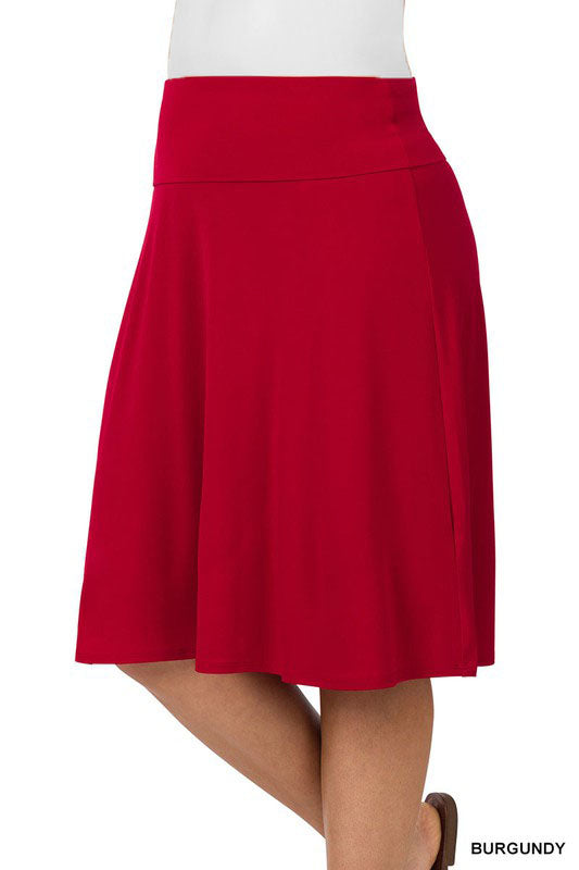 A-line Athleisure Skirt