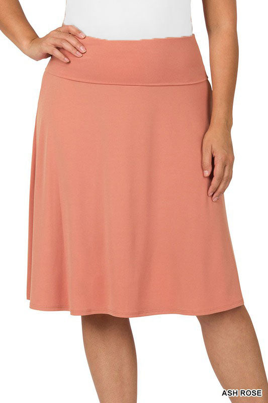 A-line Athleisure Skirt