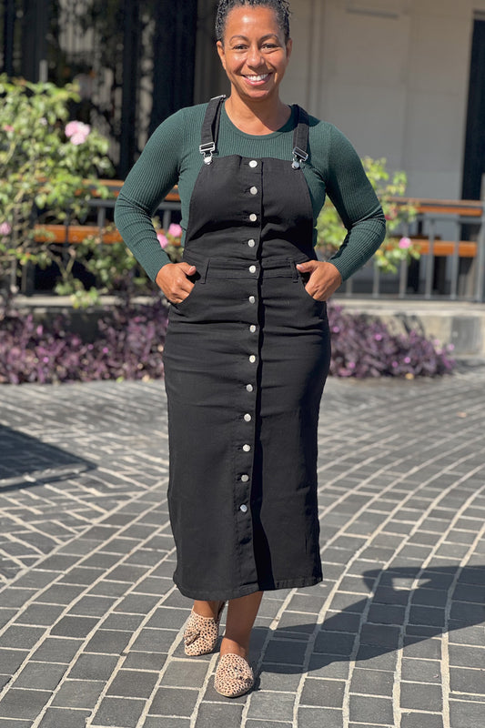 Black Overall Jumper