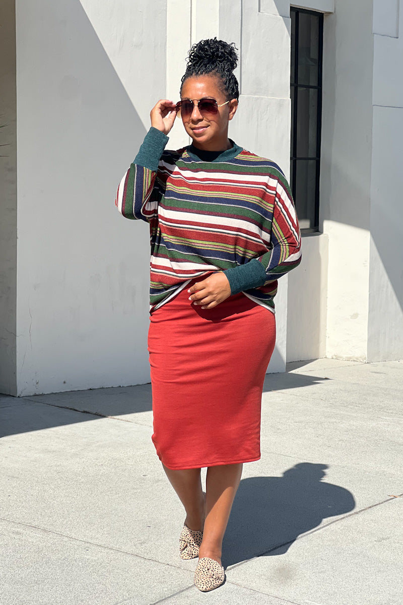 Multi-Stripe Sweater